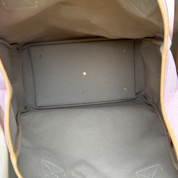 Dooney & Bourke Pink Canvas and Leather Tote - Picture 10 of 14